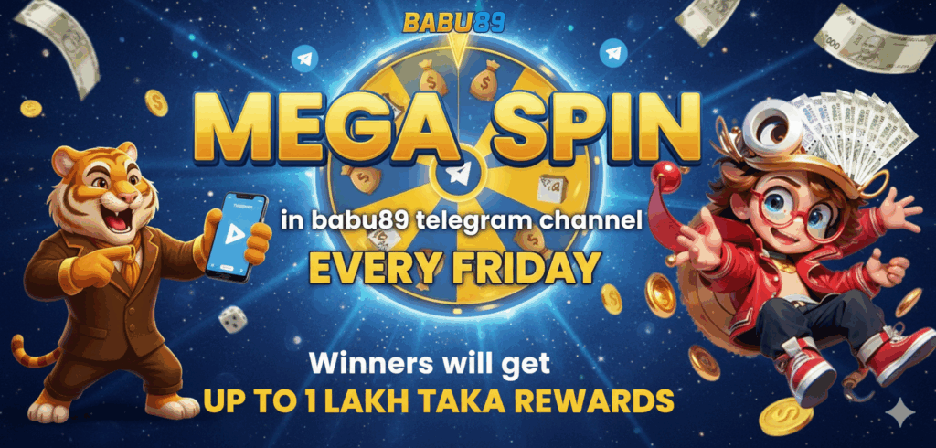 Login Now and try mega spin